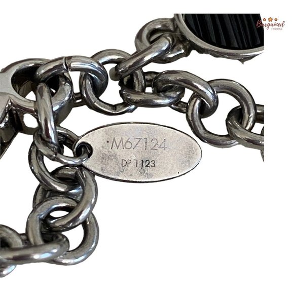 Authentic LOUIS VUITTON Bijossac Fleur De Epi Keyring Bag Charm - M67124 - Picture 6 of 13